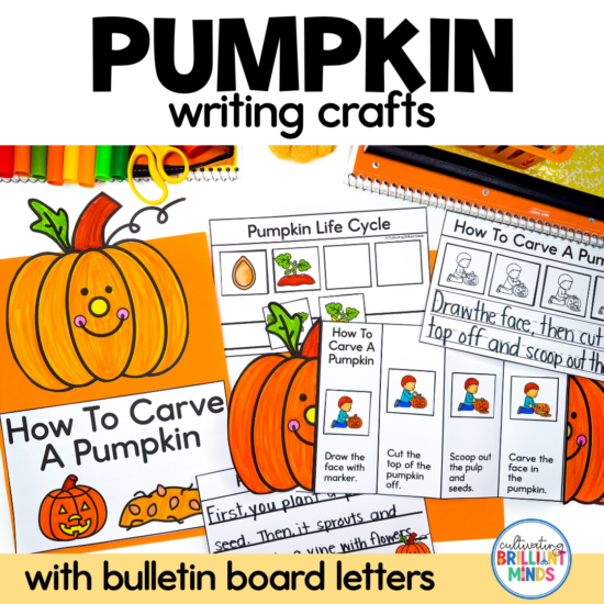 Pumpkin Writing Crafts
