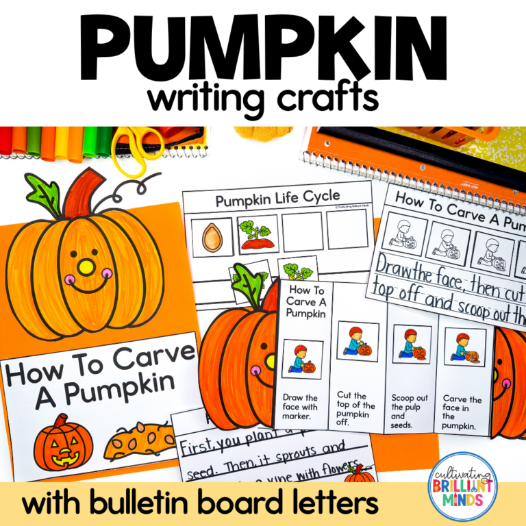 Pumpkin Writing Crafts