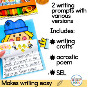Scarecrow Writing Crafts