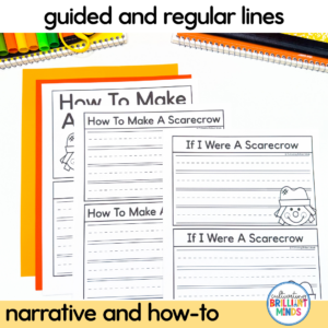 Scarecrow Writing Crafts