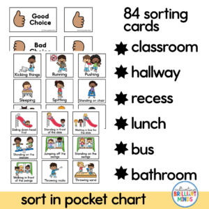 activities and worksheets to practice school rules