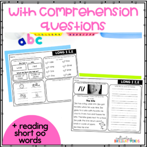 CVCe Long I Phonics Passages