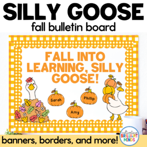Fall Silly Goose Bulletin Board