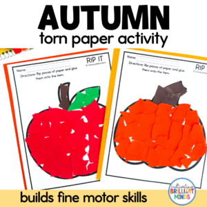 Fall Torn Paper Activity