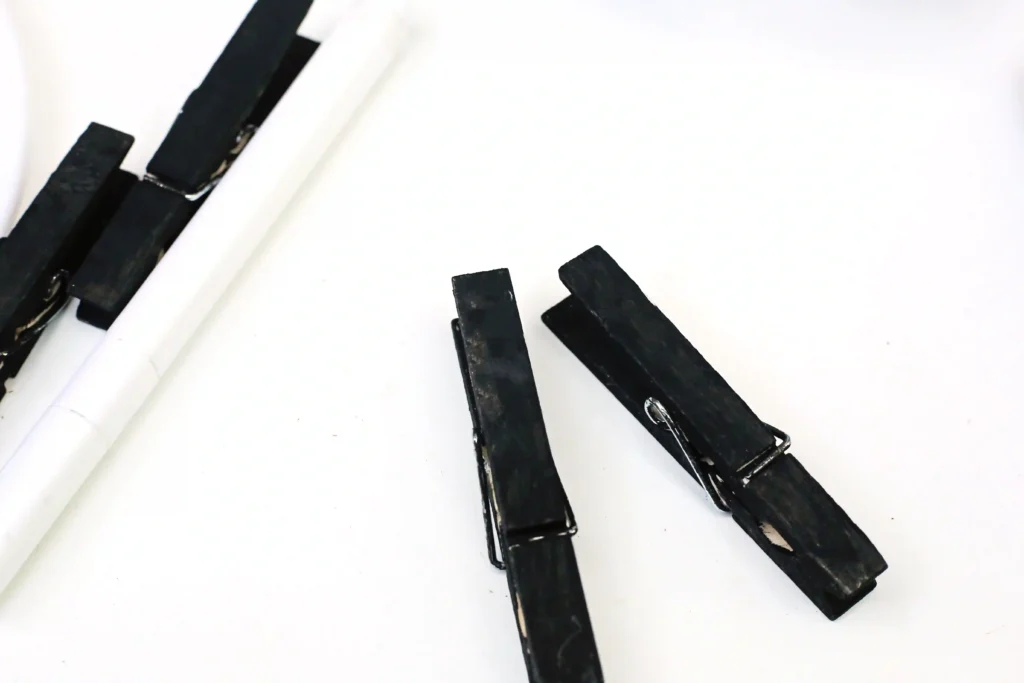 Bat Snack Bags - Cultivating Brilliant Minds Close-up of black clothespins