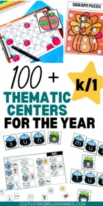 a collage of 100+ thematic centers for the year